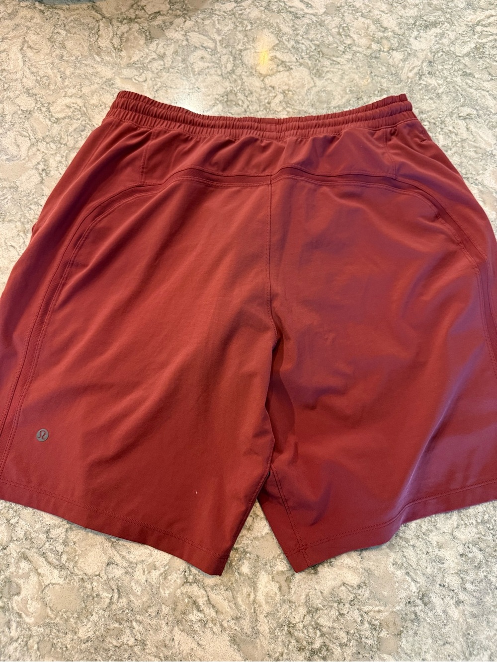 Lululemon Pace Breaker Short 9”  Red Mens Size L